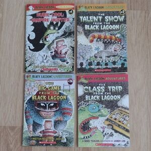 Black Lagoon Adventures 4 New Books All First Editions